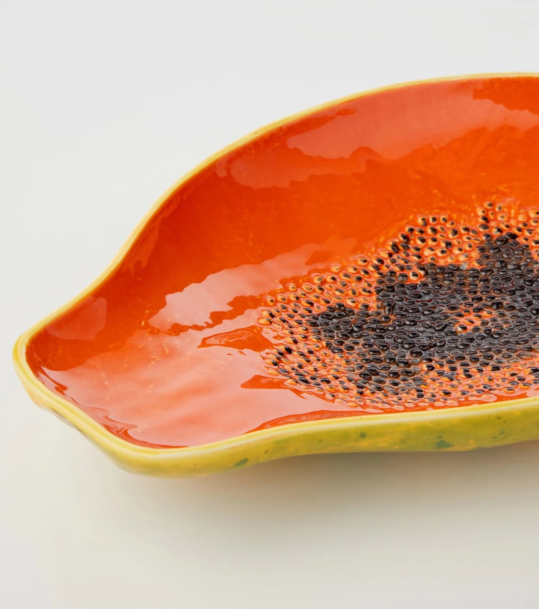 Bordallo Pinheiro - Tropical Fruits Papaya earthenware platter
