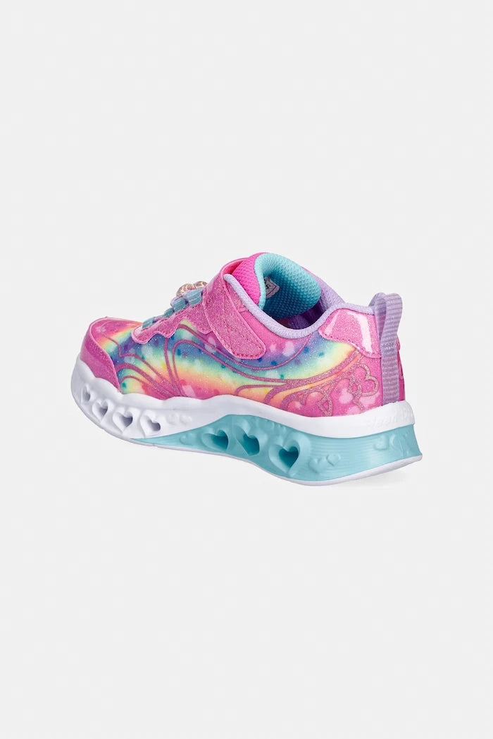 Skechers FLUTTER HEART LIGHTS GROOVY SWIRL маратонки за деца