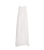 Silk Crepe Valerie Maxi Dress WHITE/WHITE