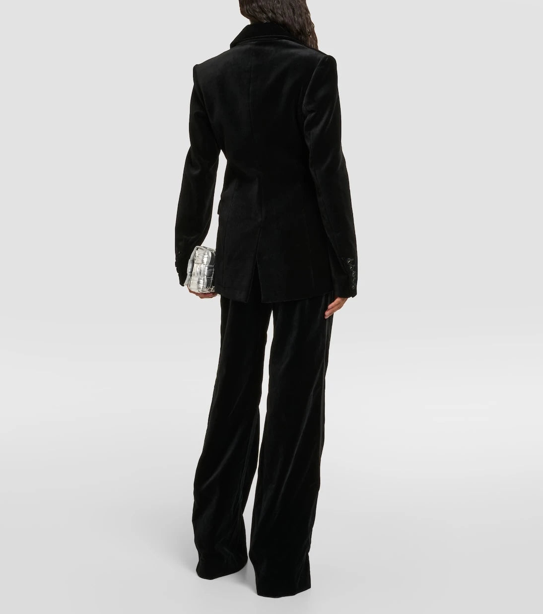 Costarellos - Azura cotton velvet blazer