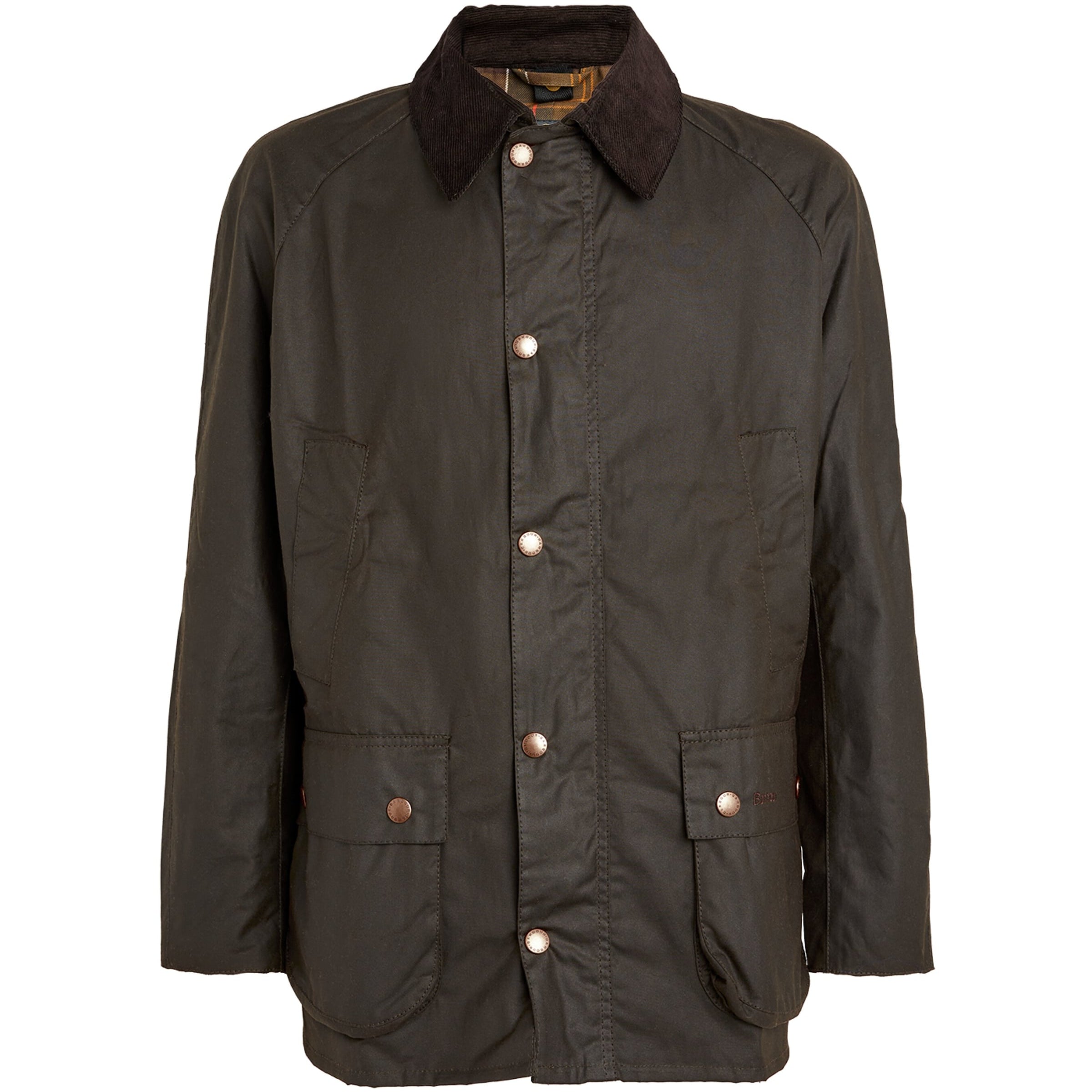Barbour Green Waxed Ashby Jacket