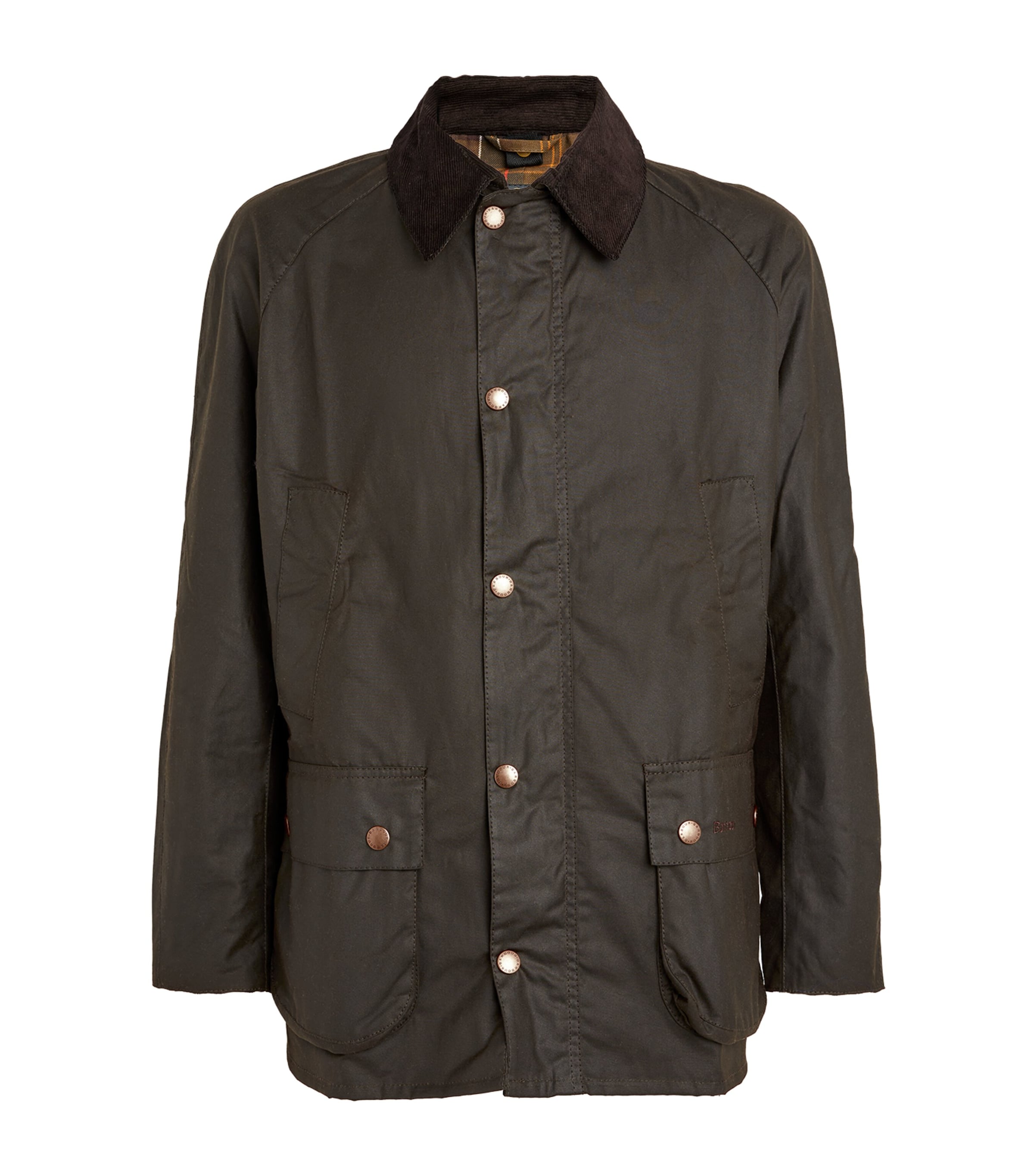 Barbour Green Waxed Ashby Jacket