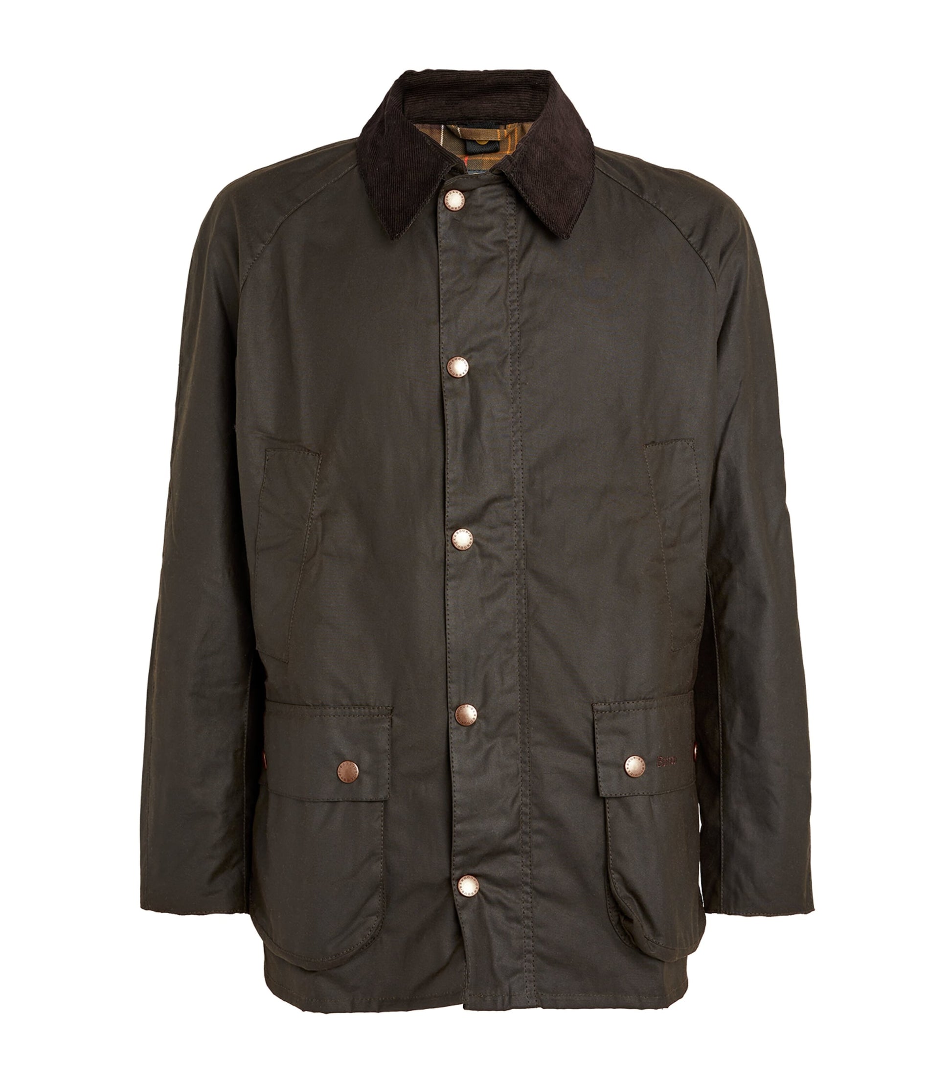 Barbour Green Waxed Ashby Jacket