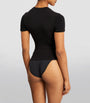 Skims Black Cotton Jersey Short-Sleeve T-Shirt