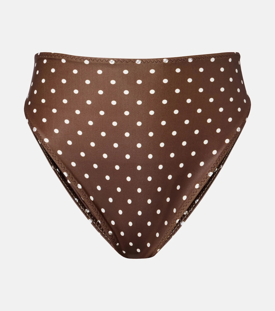 Same - Polka-dot high-rise bikini bottoms