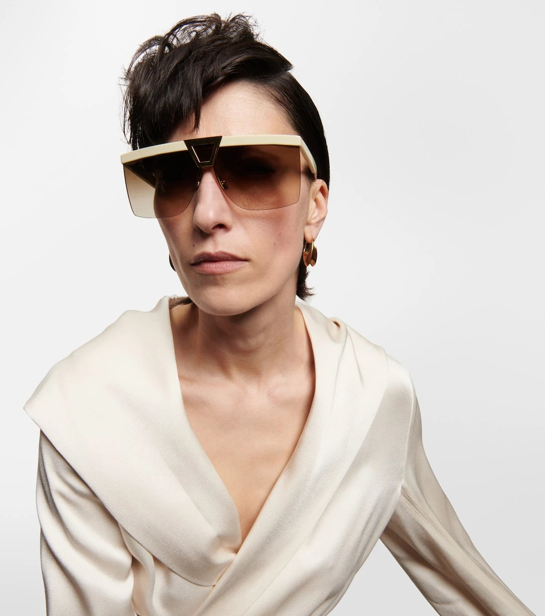 Saint Laurent - SL 537 Palace flat-brow sunglasses