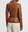 Ralph Lauren Collection Beige Lambskin Naylor Jacket