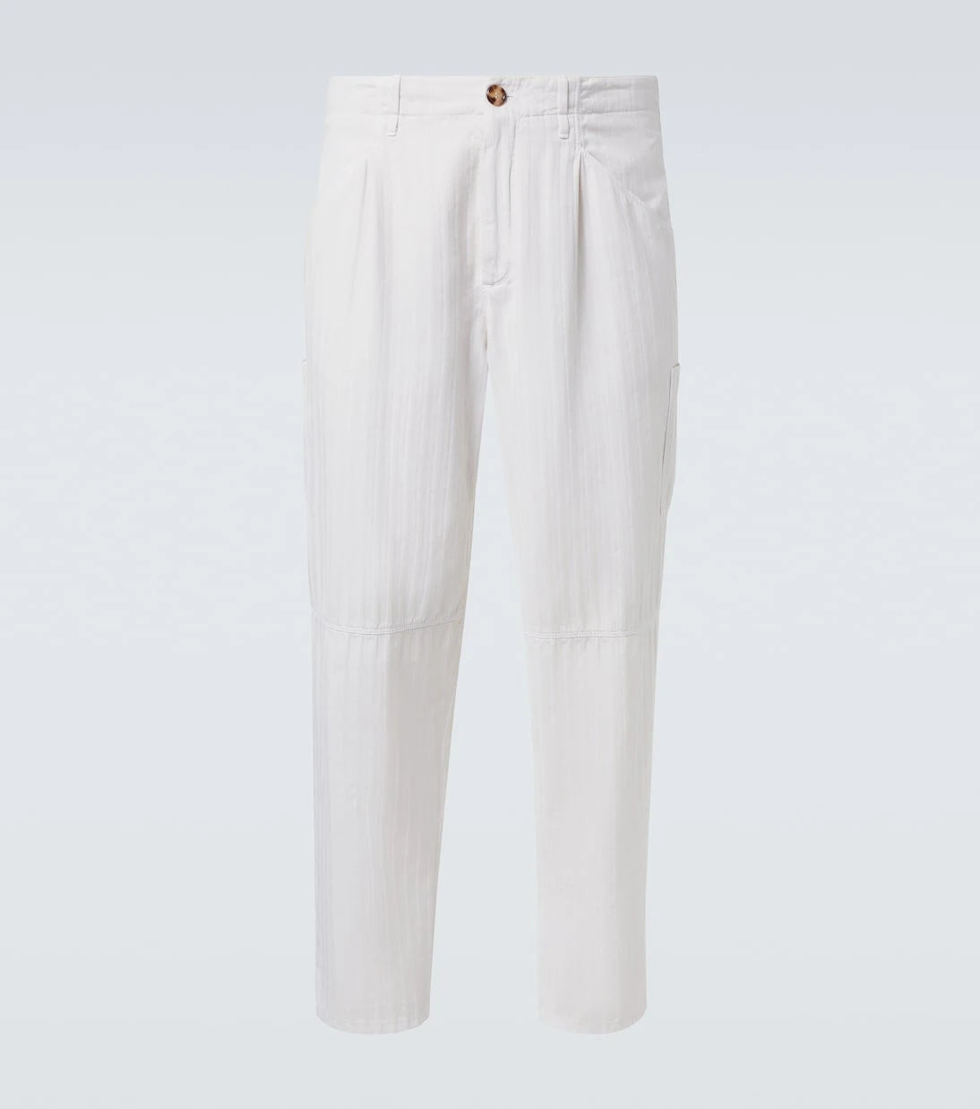 Brunello Cucinelli - Cotton straight pants