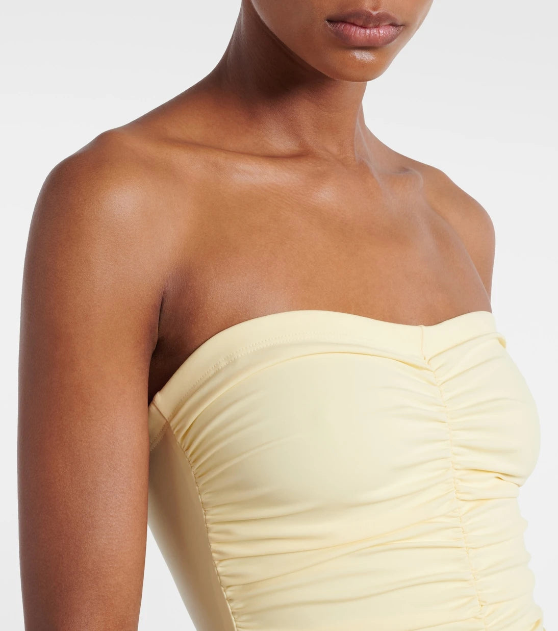 Karla Colletto - Ruched bandeau swimsuit