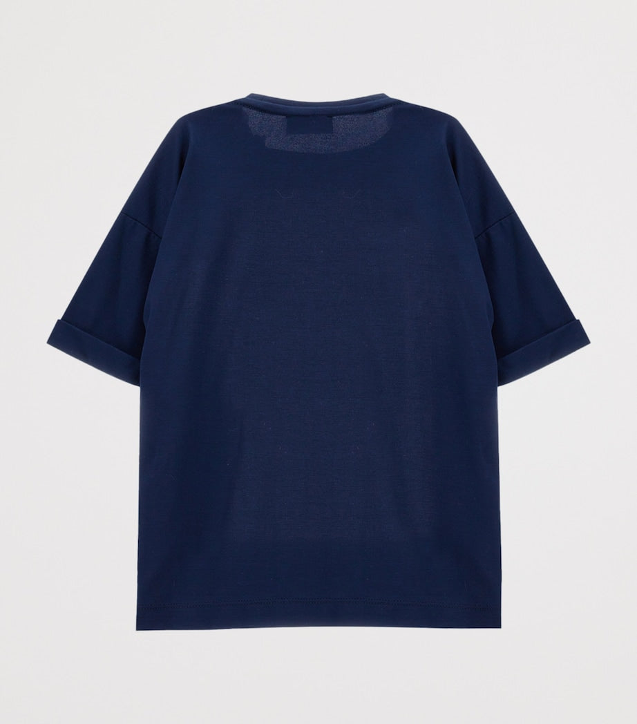 Monnalisa Pin-Detail T-Shirt (2-14 Years)