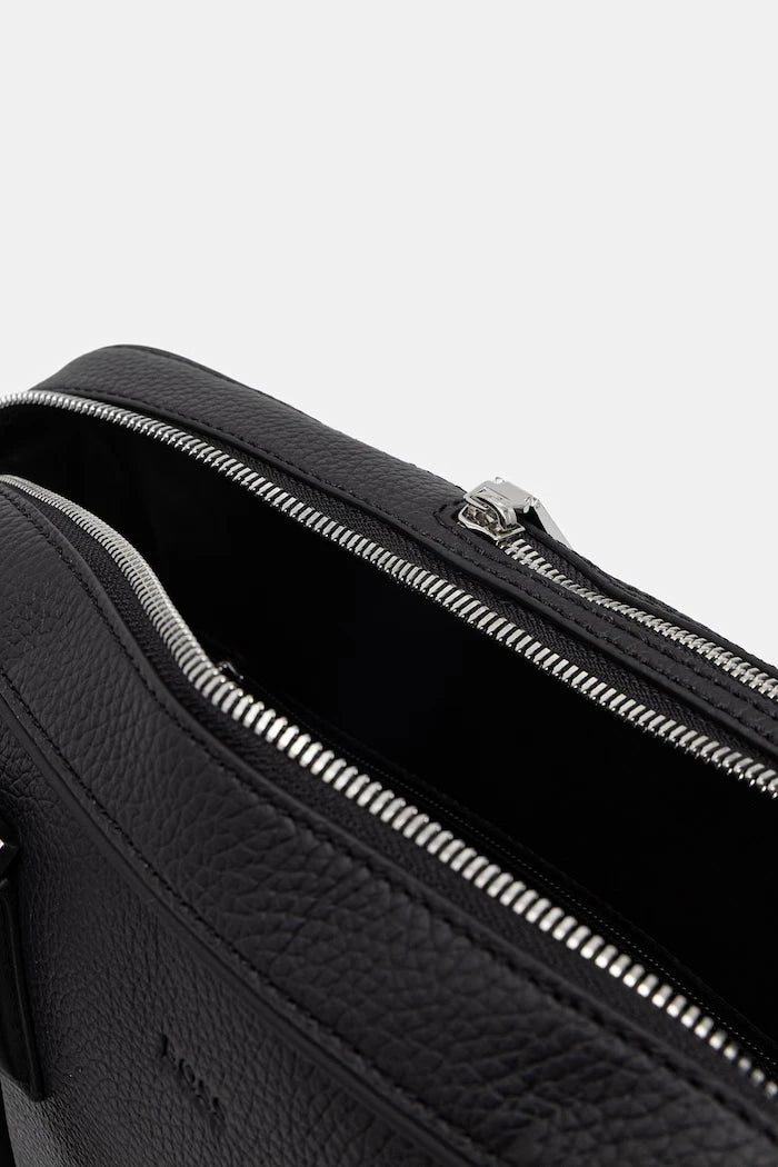BOSS erkek deri laptop çantası New Crosstown_Doc