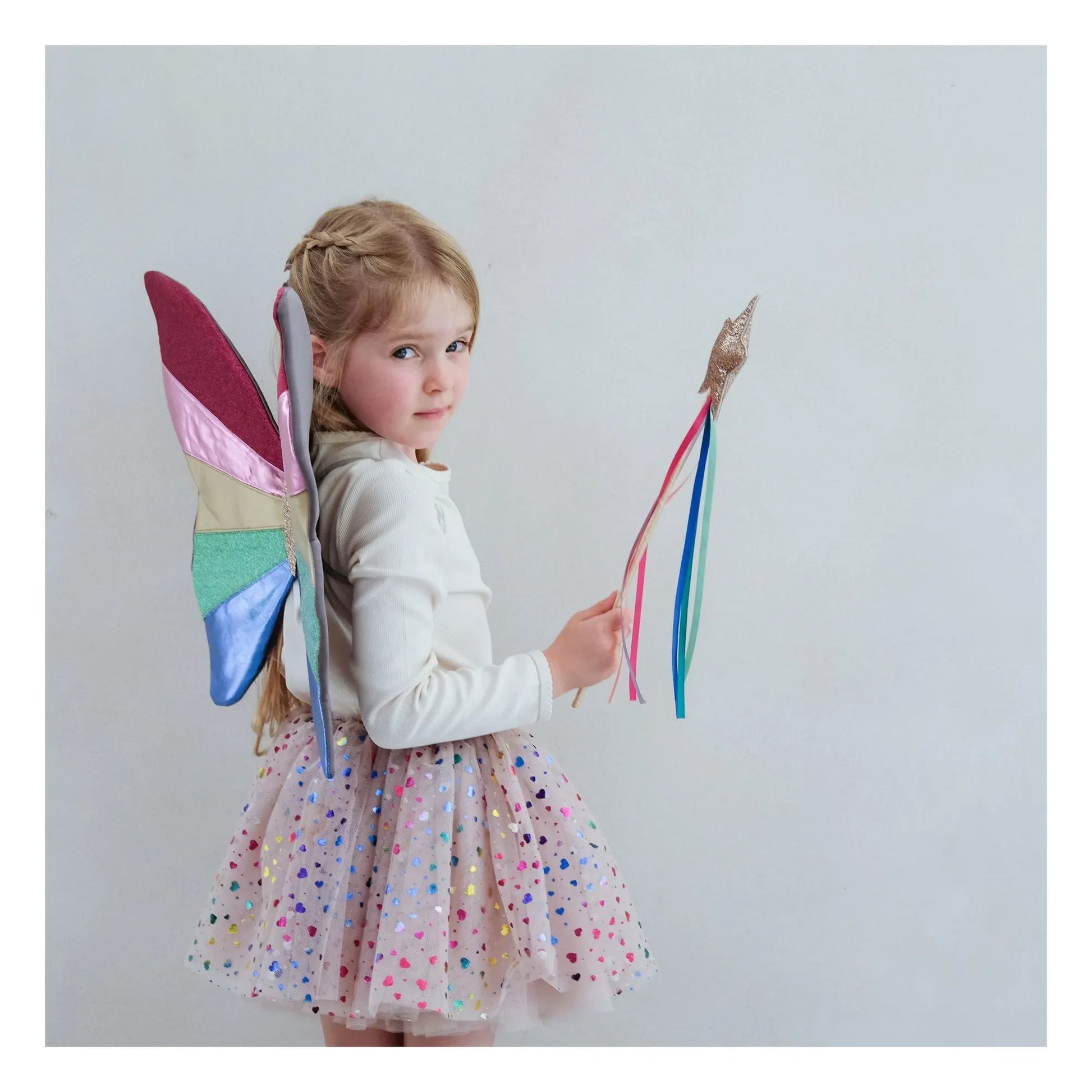 Mimi & Lula - Rainbow Magic Wand | Gold