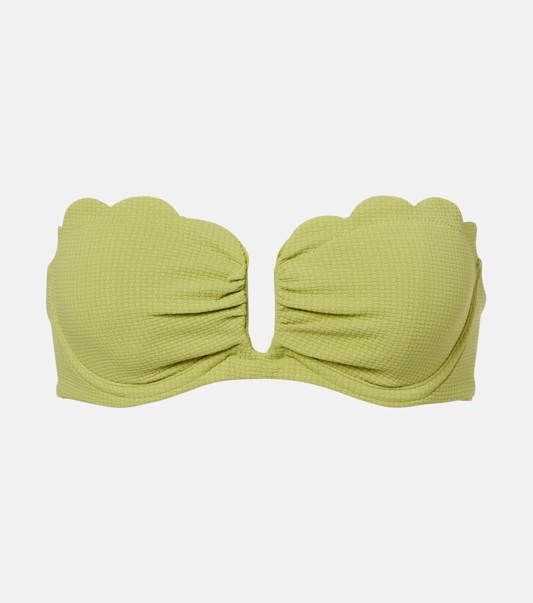 Marysia - Lisbon scalloped bikini top