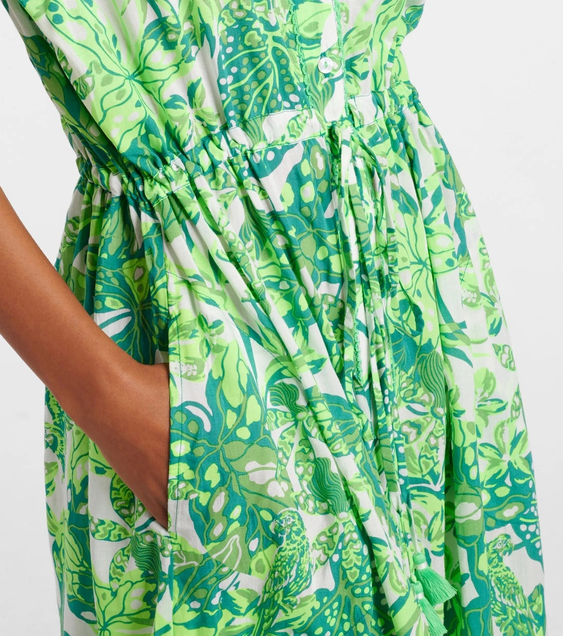 Poupette St Barth - Mya printed halterneck maxi dress