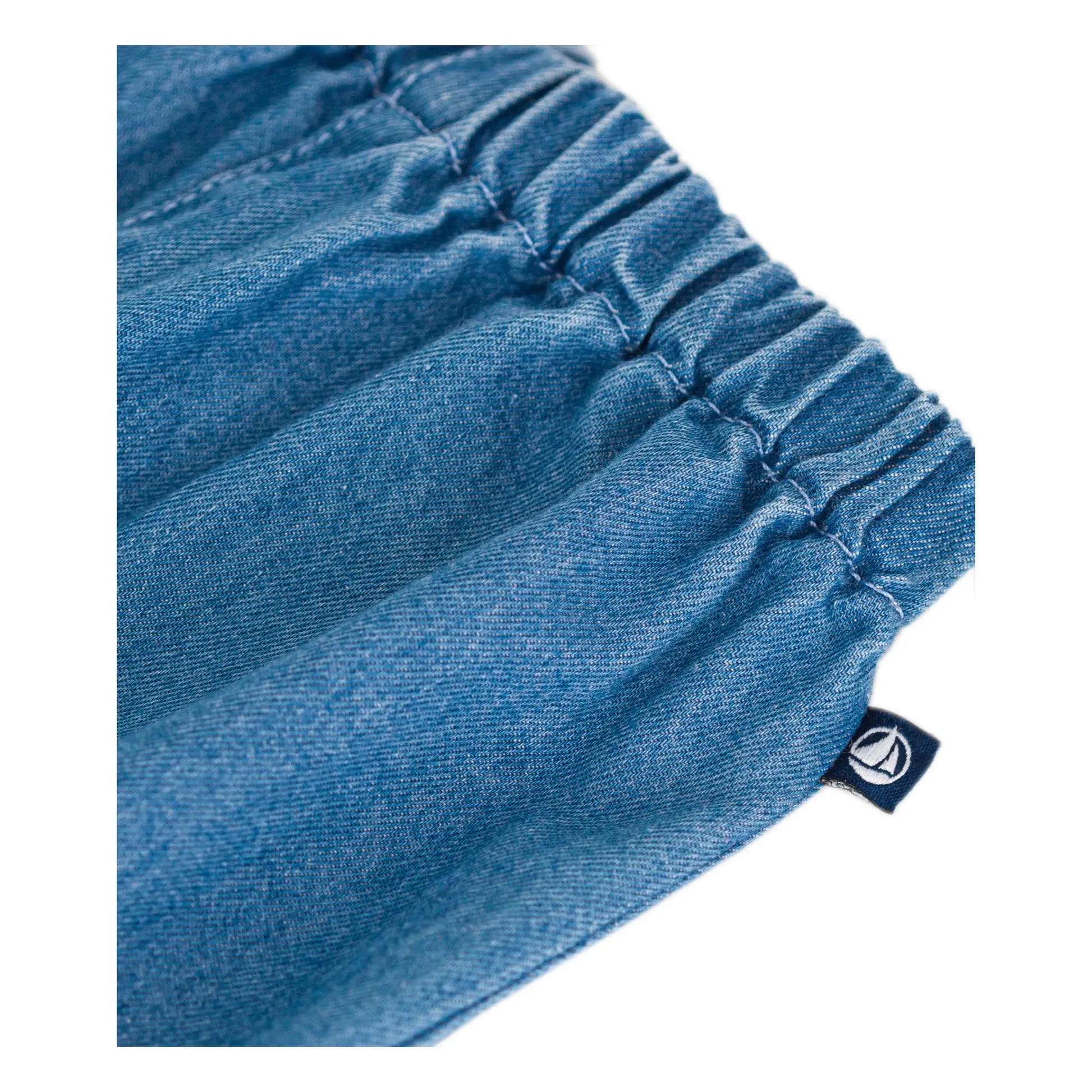 Petit Bateau - Lightweight Denim Saroual | Denim blue