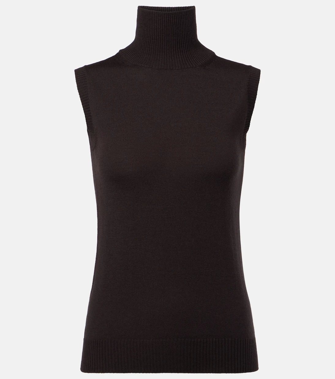 Sportmax - Vertigo knitted virgin wool top