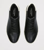 Leather GrandPrø Luxe Slip-On Sneakers BLK/WHITE