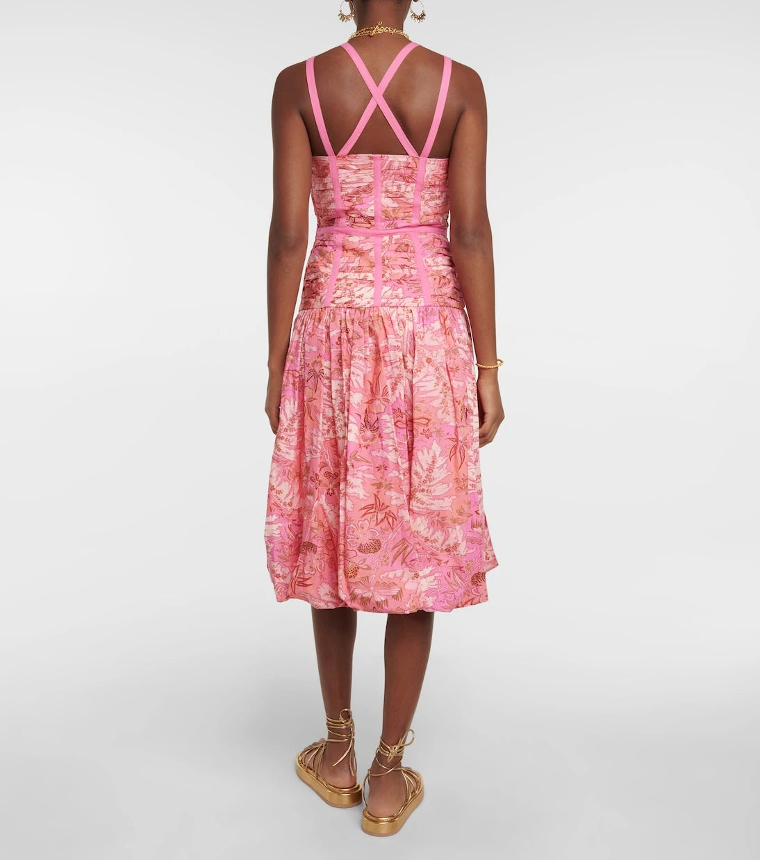 Ulla Johnson - Kaia printed cotton midi dress