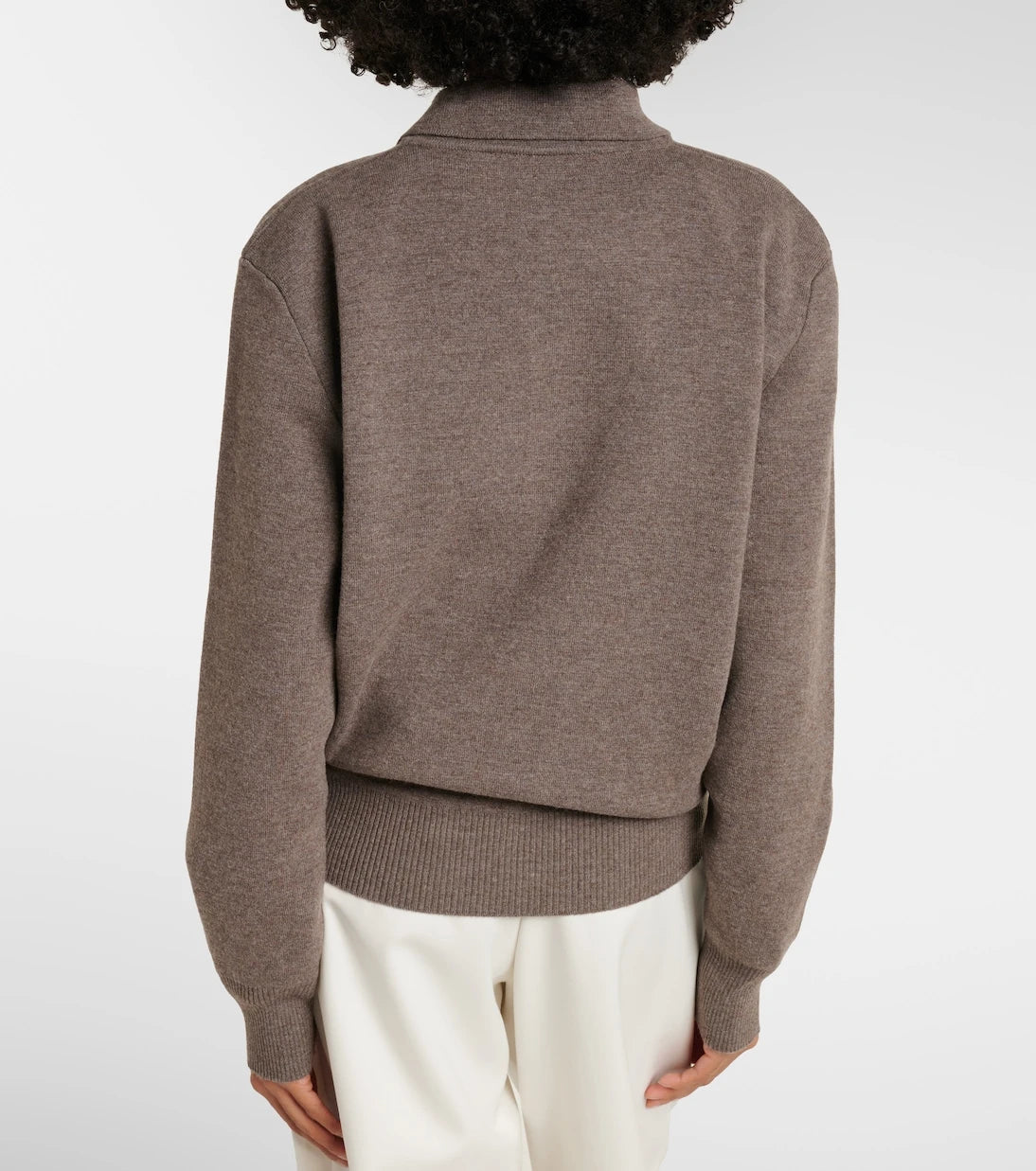Róhe - Wool and cashmere polo sweater