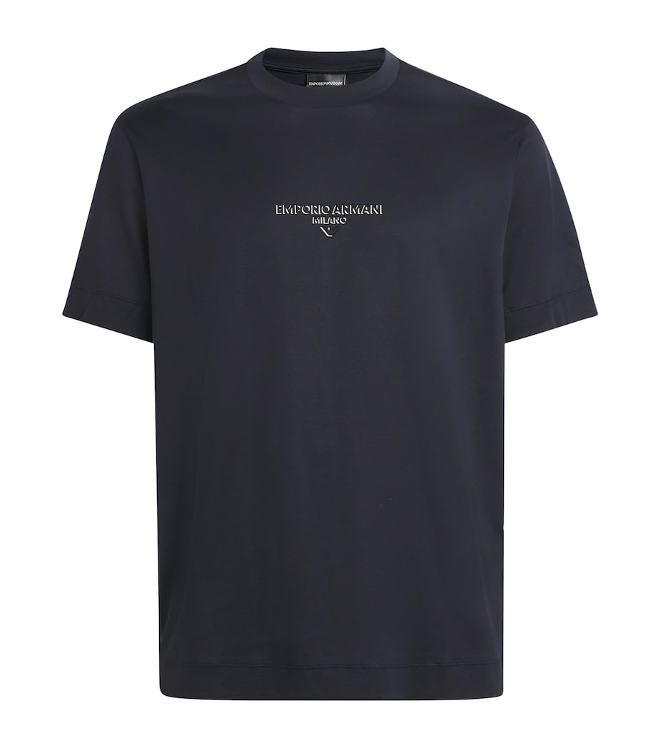 Emporio Armani Jersey Embossed-Logo T-Shirt