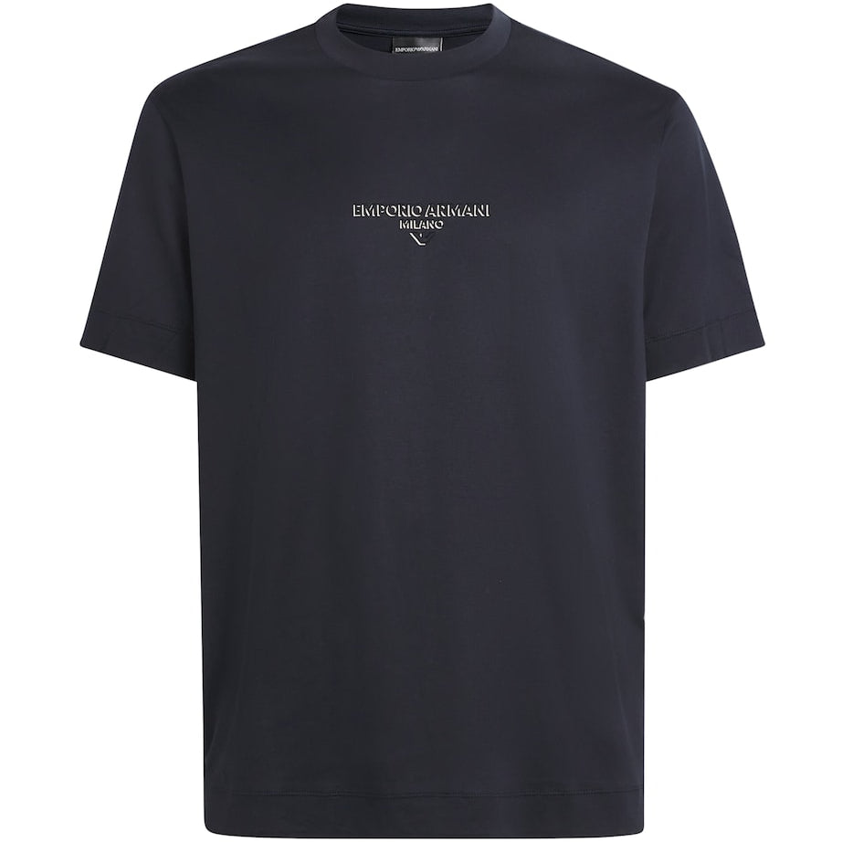 Emporio Armani Jersey Embossed-Logo T-Shirt