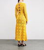 Yellow Knitted Alpamayo Maxi Dress