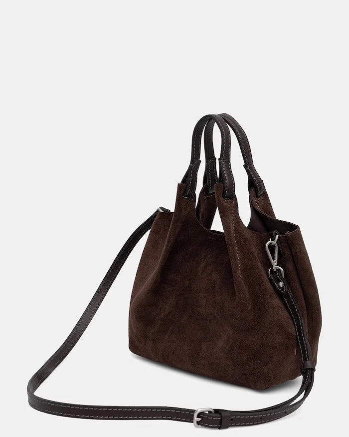 Gianni Chiarini DUA kadın süet crossbody çanta