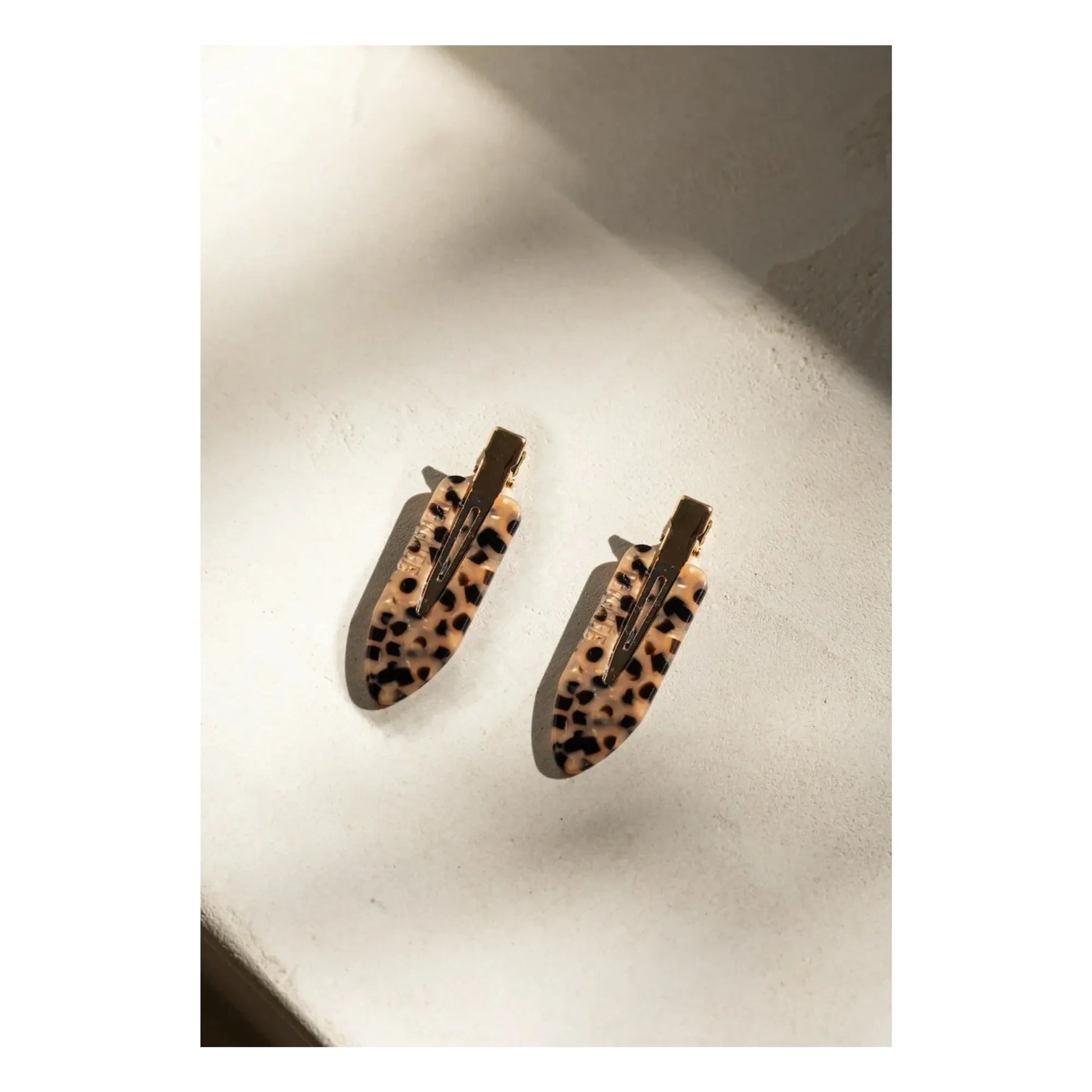 Peignée - Hair clips - Leopard