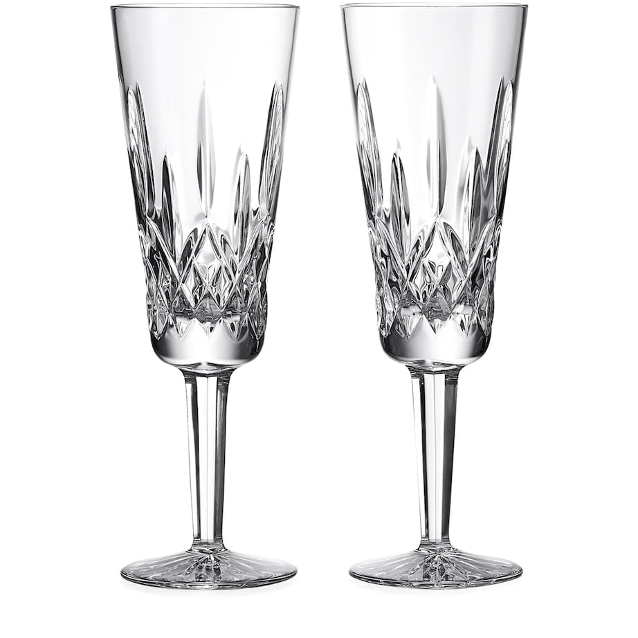 Set of 2 Lismore Champagne Flutes (225ml)