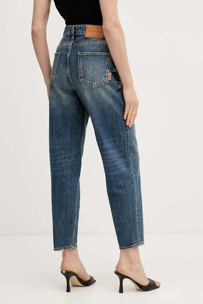 Armani Exchange дънки carrot женски