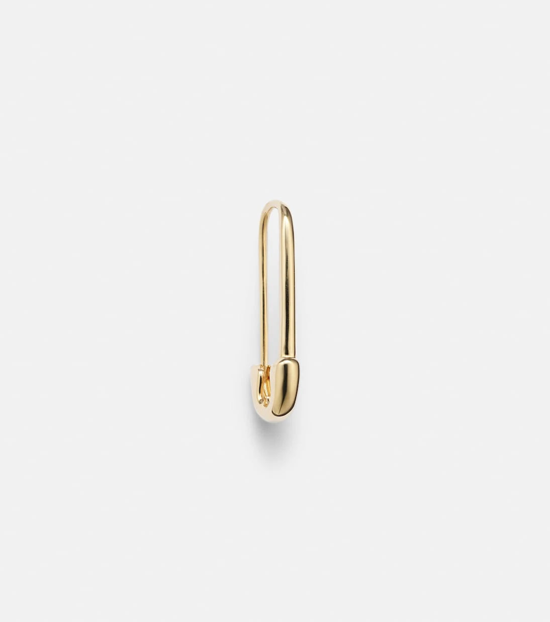 Anita Ko - Safety Pin 18kt gold single earring