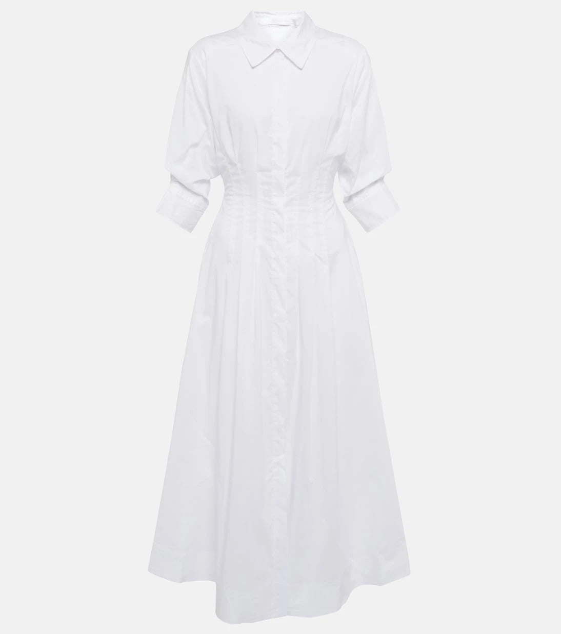 Simkhai - Jazz cotton-blend poplin shirt dress