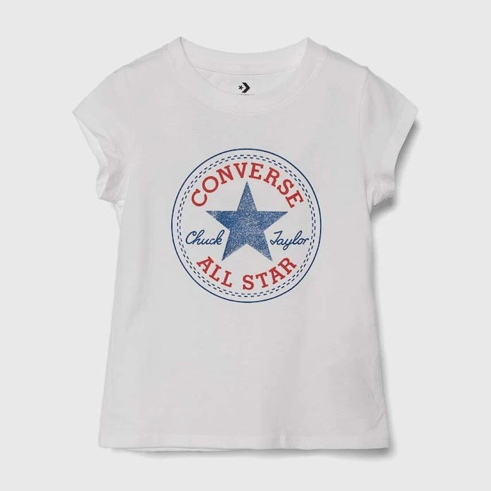 Детска памучна тениска Converse