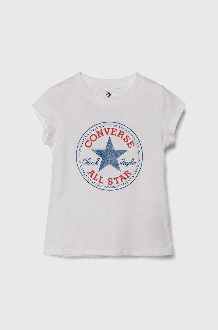 Детска памучна тениска Converse