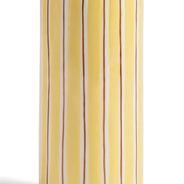 Декоративна ваза &k amsterdam ray yellow 18 cm