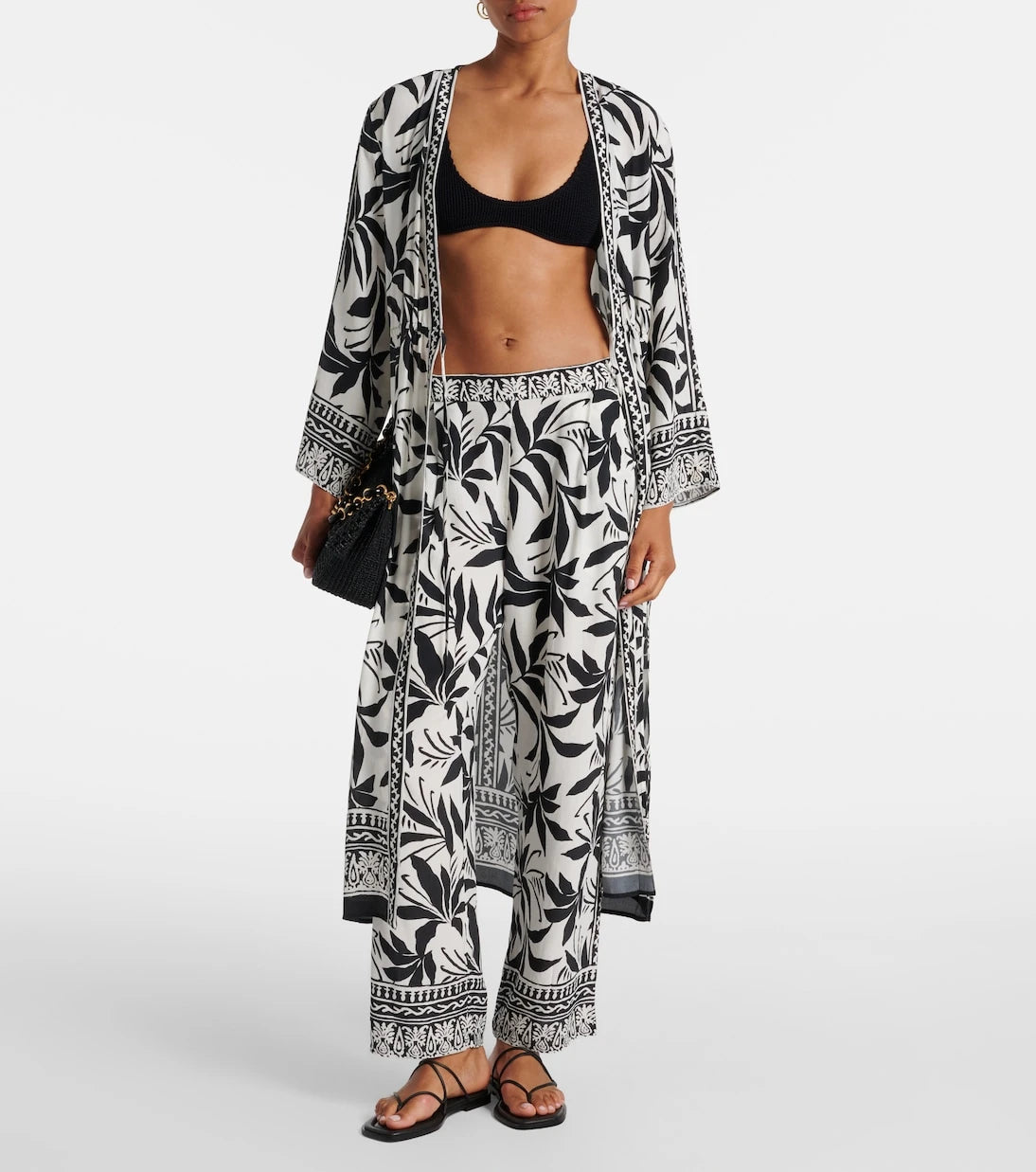 Velvet - Addison printed beach cover-up