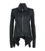 Rick Owens Black Naska Leather Jacket