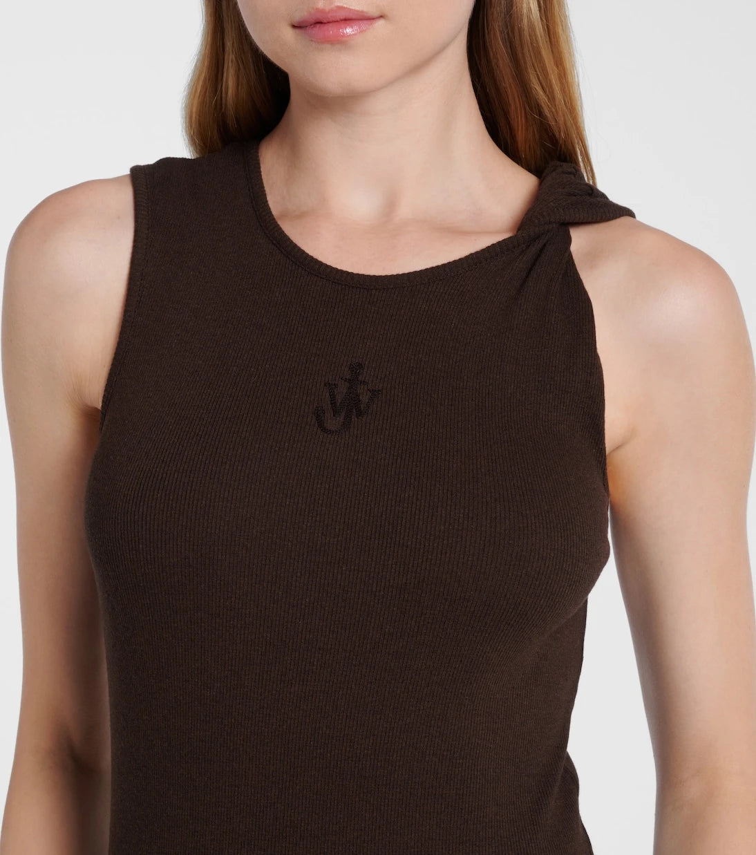 JW Anderson - Embroidered cotton maxi dress