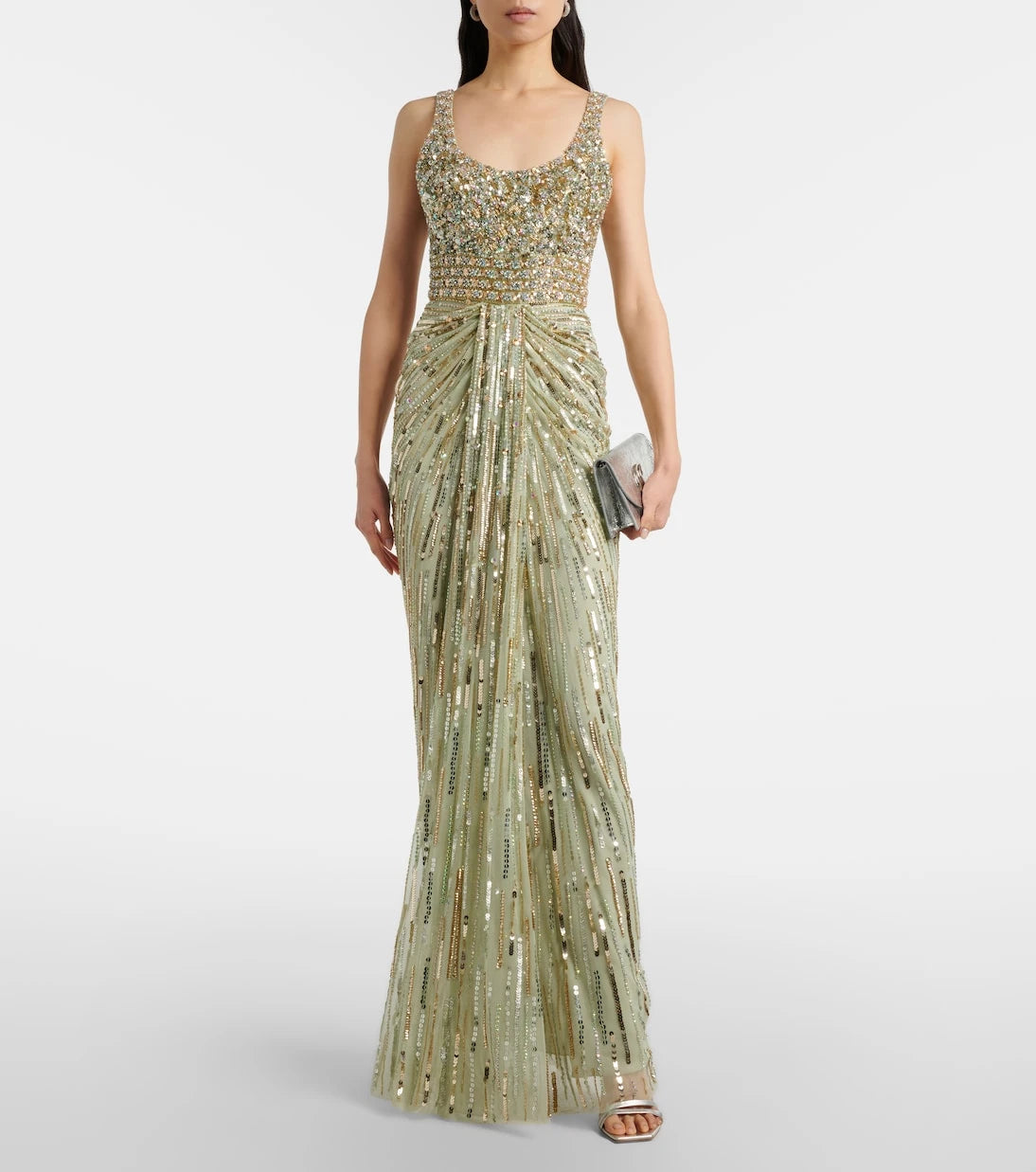 Jenny Packham - Elixir embellished bustier gown