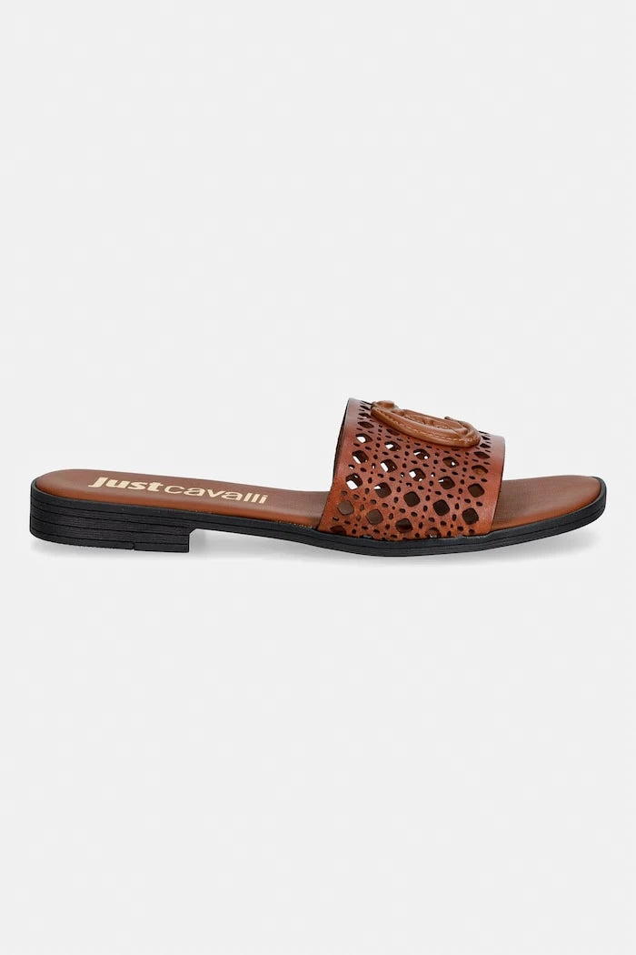 Just Cavalli Deri Terlik