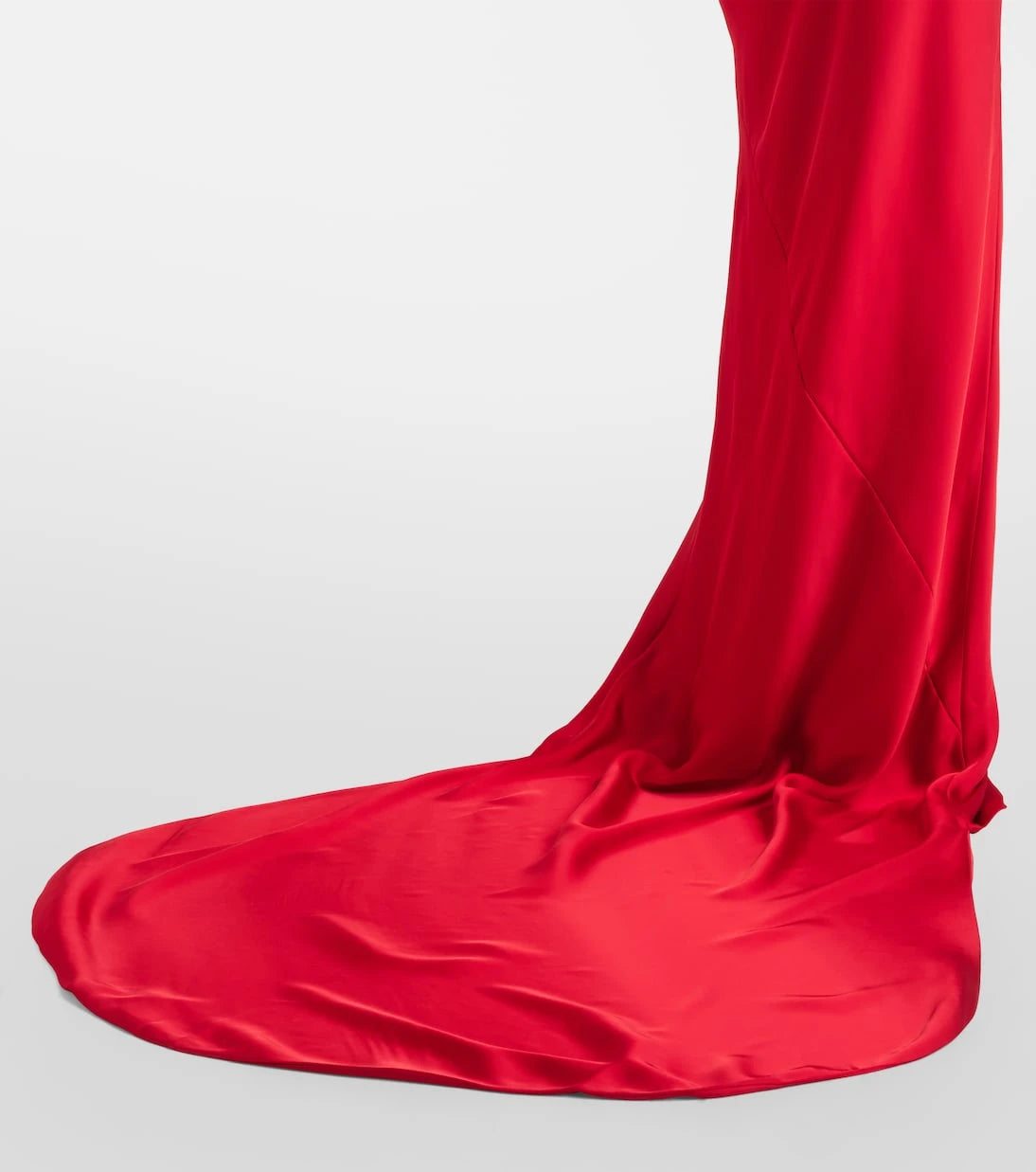 Norma Kamali - Open-back satin gown