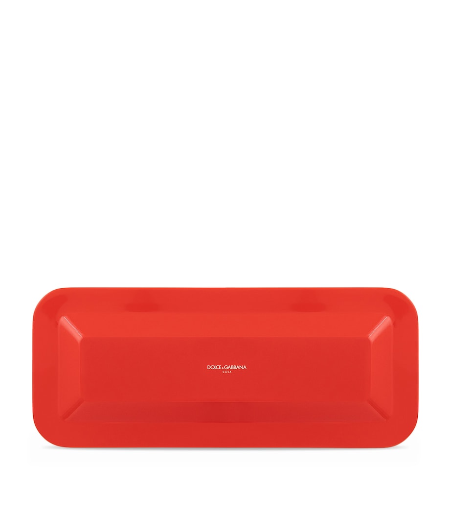Dolce & Gabbana Casa Carreto Print Tray (25cm x 60cm)