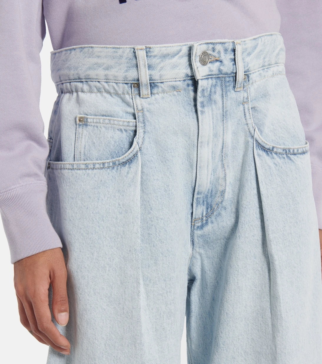 Marant Etoile - Rachelle mid-rise wide-leg jeans