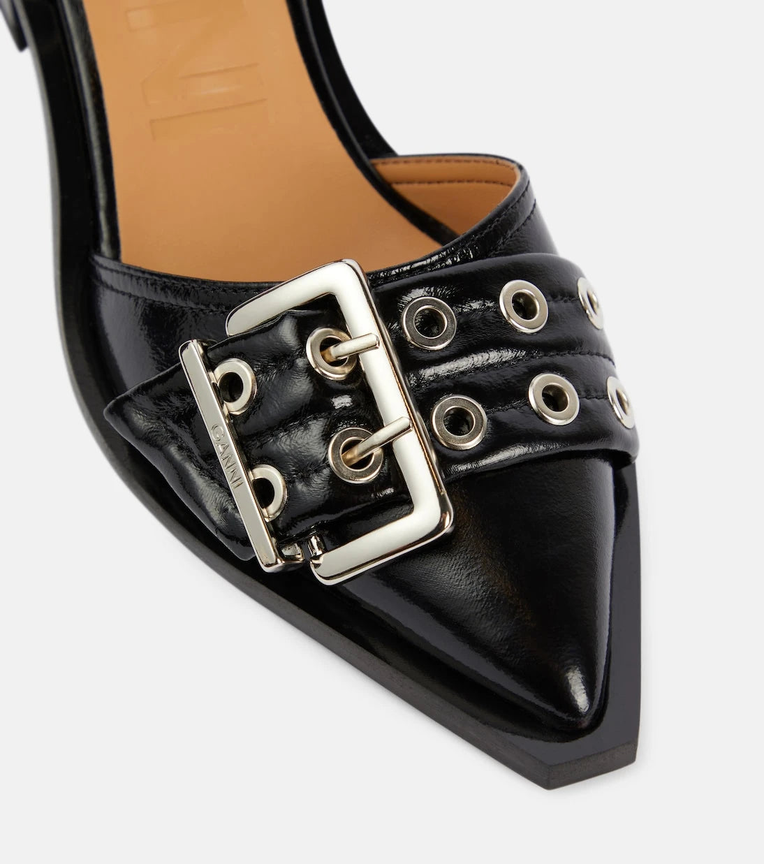 Ganni - Embellished pumps