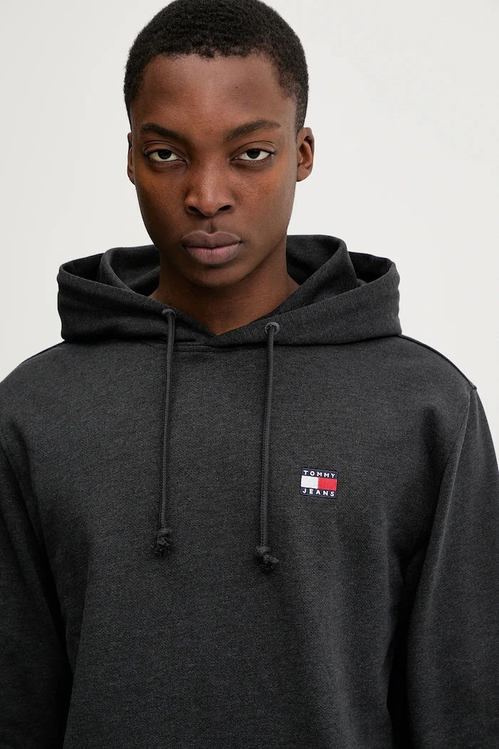 Tommy Jeans суичър с качулка мъжки с памук