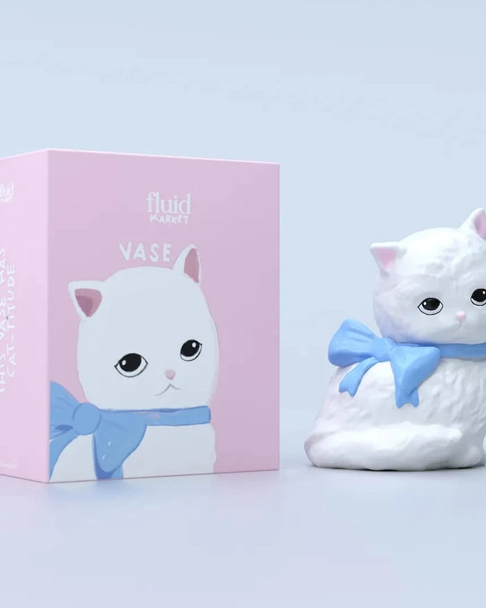 Fluid Market Cat Dekoratif Vazo