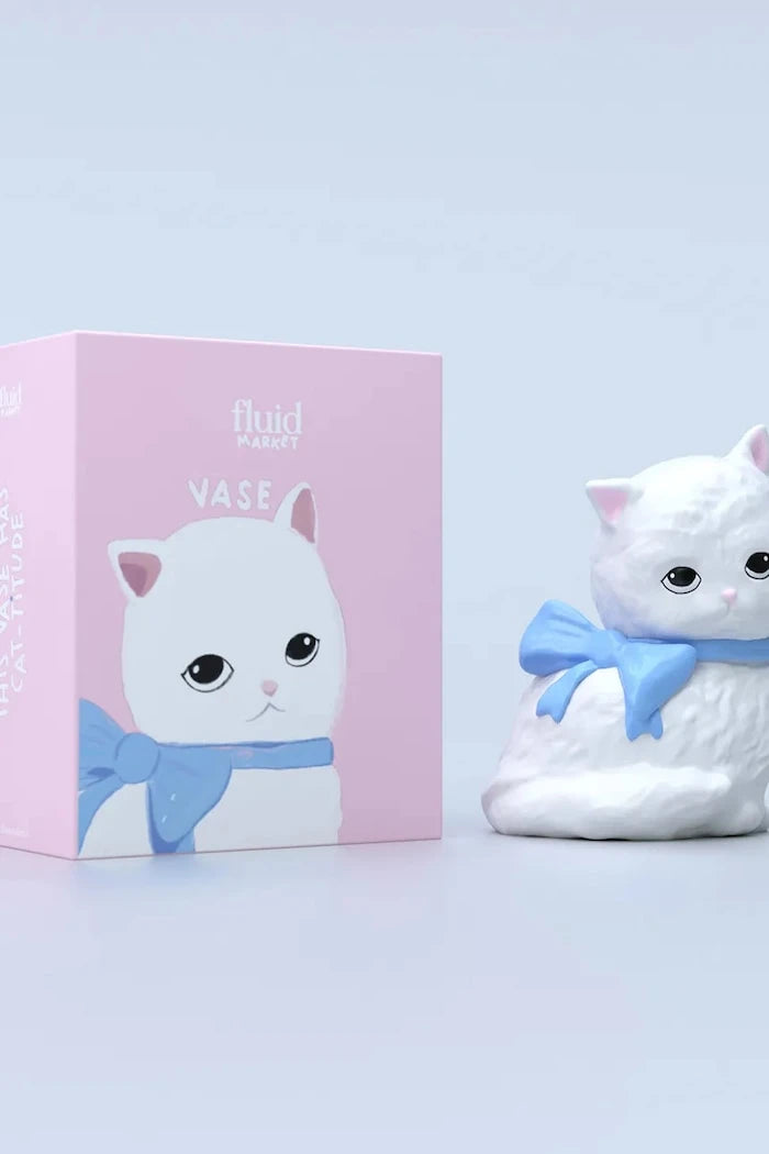 Декоративна ваза Fluid Market Cat