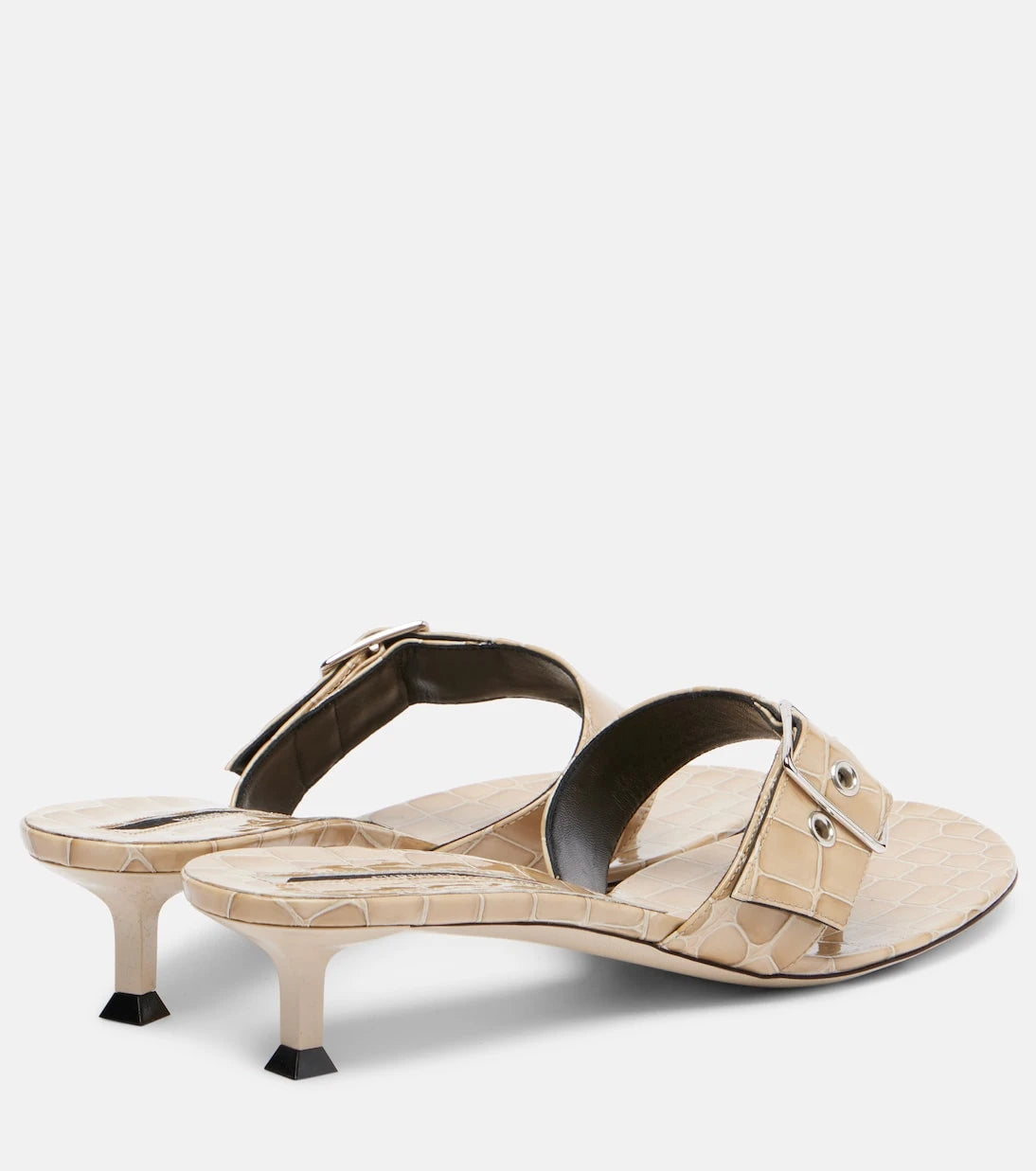 Christen - Helix 35 patent leather thong sandals