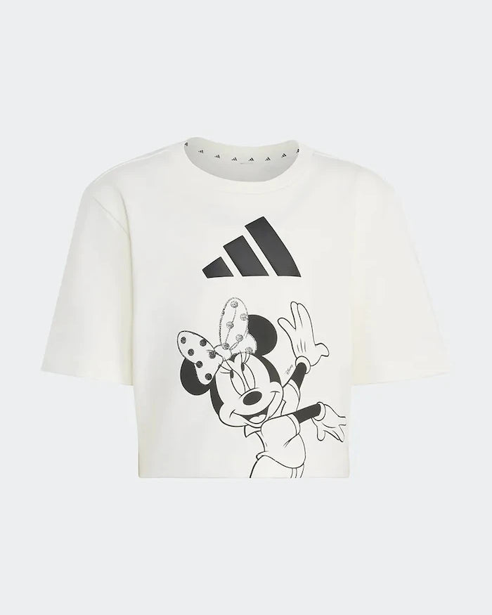 adidas çocuk pamuklu elastanlı tişört DISNEY MINNIE MOUSE