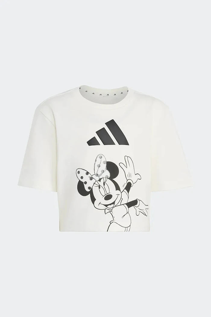 adidas çocuk pamuklu elastanlı tişört DISNEY MINNIE MOUSE